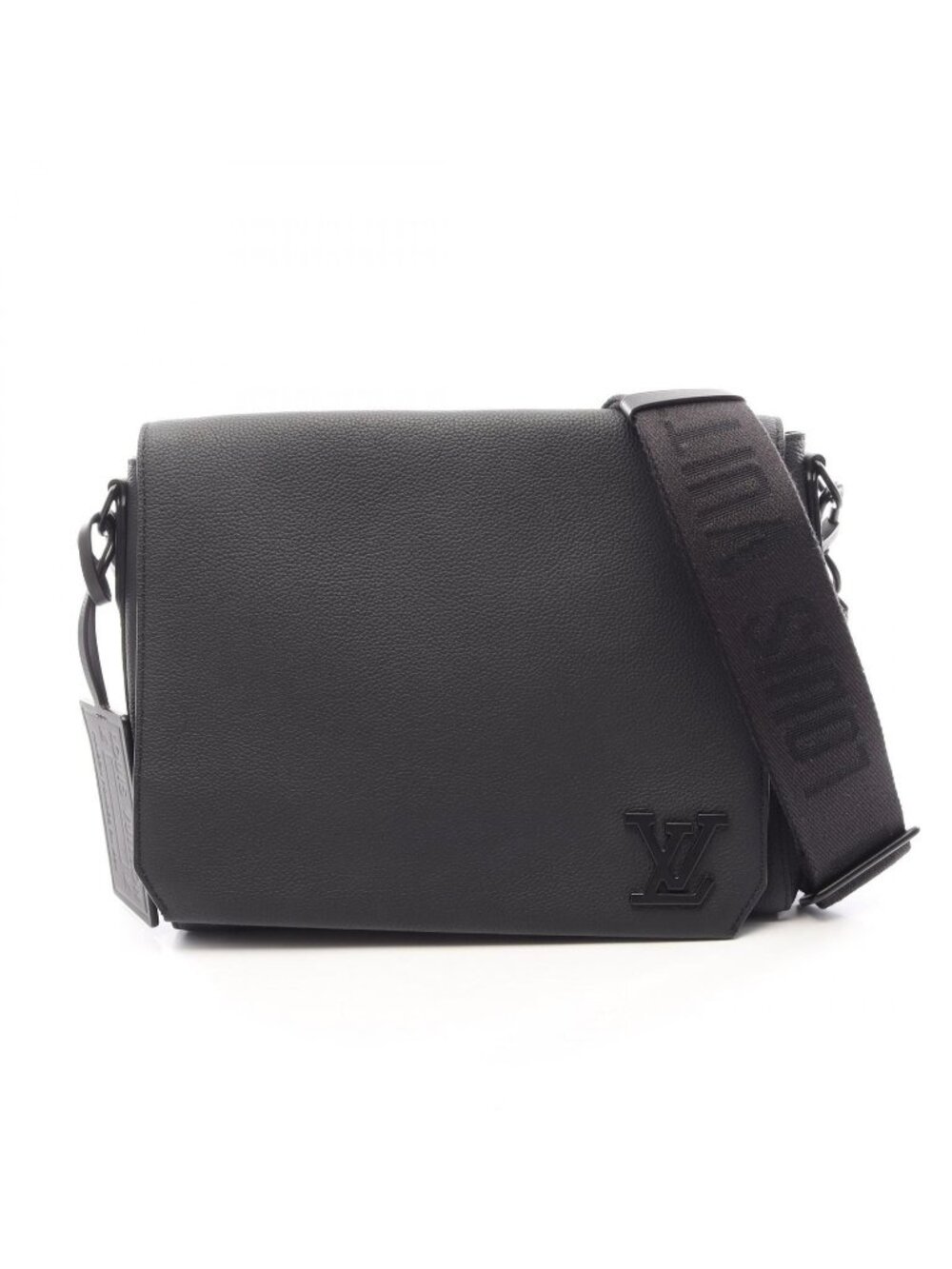 Louis Vuitton Shoulder Bag Takeoff Messenger Noir Leather